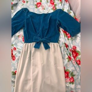 Vintage velvet dress Lorrie Deb